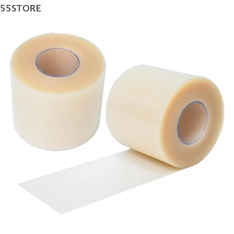 1 لفة اضافية رقيقة لينة الغروانية المائية الفرقة المعونة خلع الملابس مقاوم للماء ذاتية اللصق ندبة غطاء الشريط للعناية بالفعال الجروح