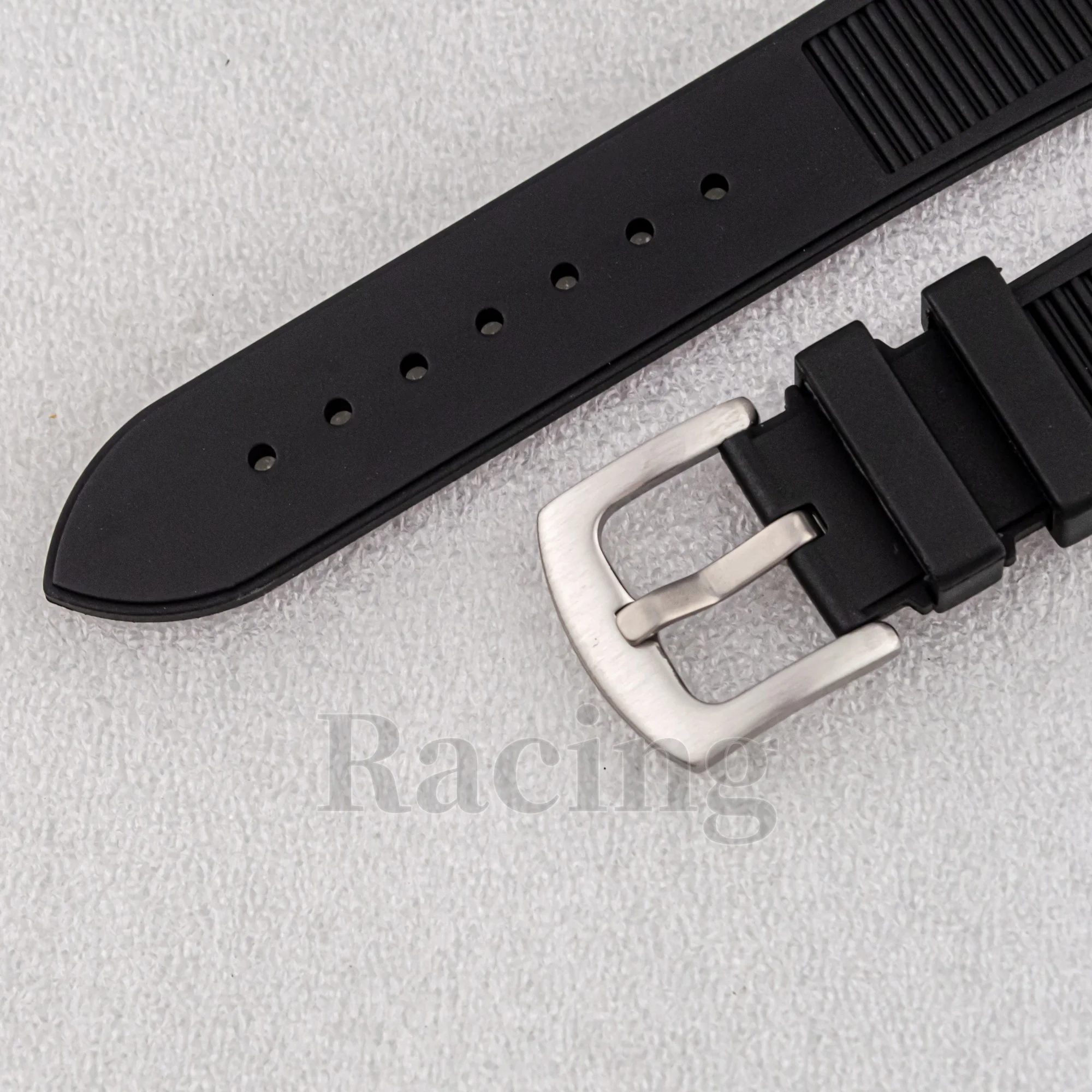 25mm Watchband NH35 Watch Strap for Nautilus 41mm Case Watch Accessories Repair Tool Rubber Wristband Man's Watch Bracelet