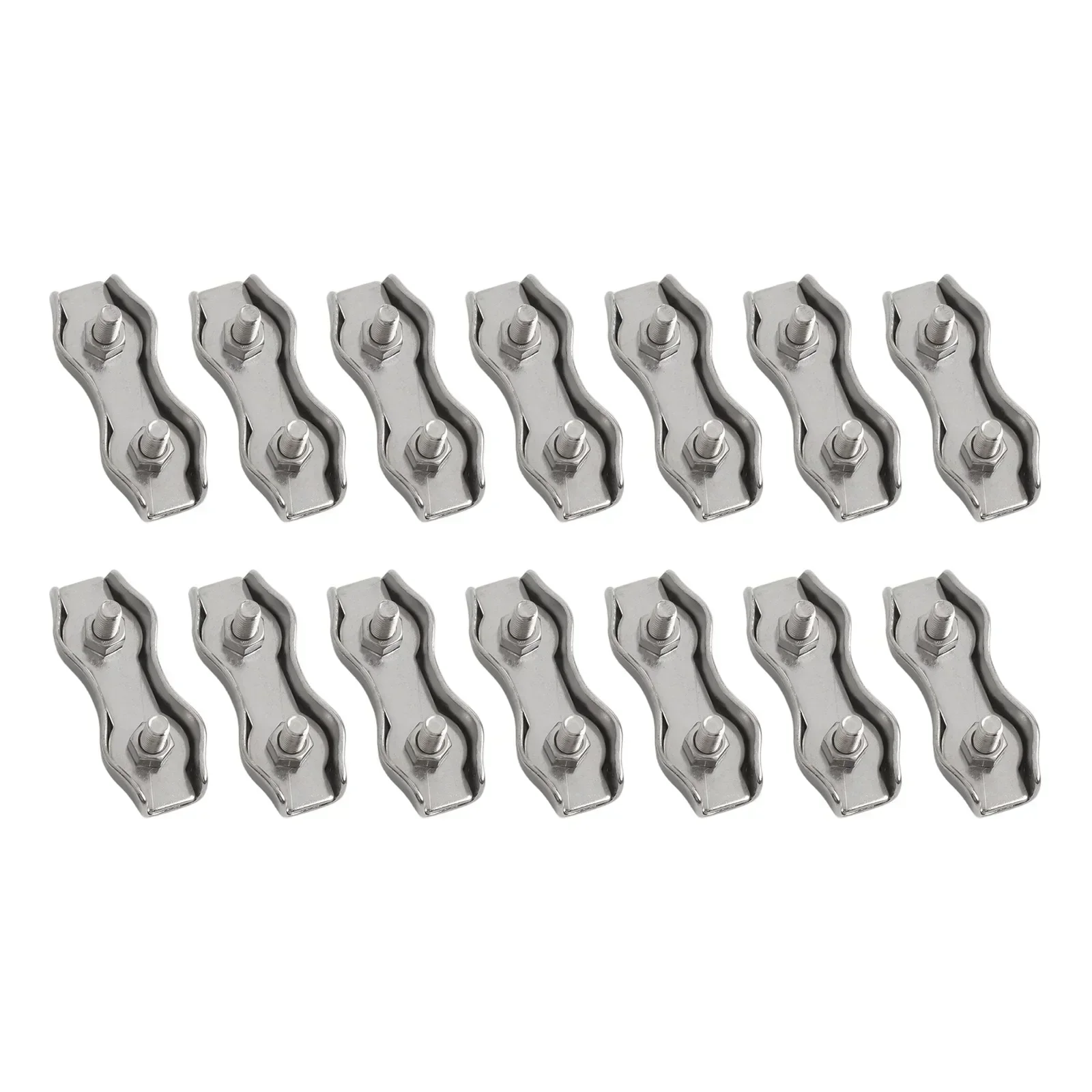 12pcs forM5 Rope Connectors for Electric Fences Galvanized Steel Construction Ensures Long Lasting Performance