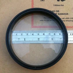 1PC Double Convex Lens Magnifier Dia 100mm Large Optical Glass Focal Length 290mm with Plastic Frame Bi-Convex Lens