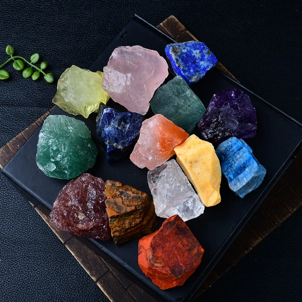 25 Types Crystals Raw Rough Stones You Can Choose Mystery Box 500g Crystals Raw Stone ,Exciting