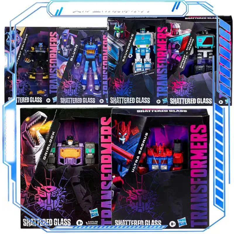 Hasbro Transformers Shattered Glass Ultra Magnus 25 ซม.Leader Class Original Action Figure ของขวัญของเล่นสําหรับเด็ก