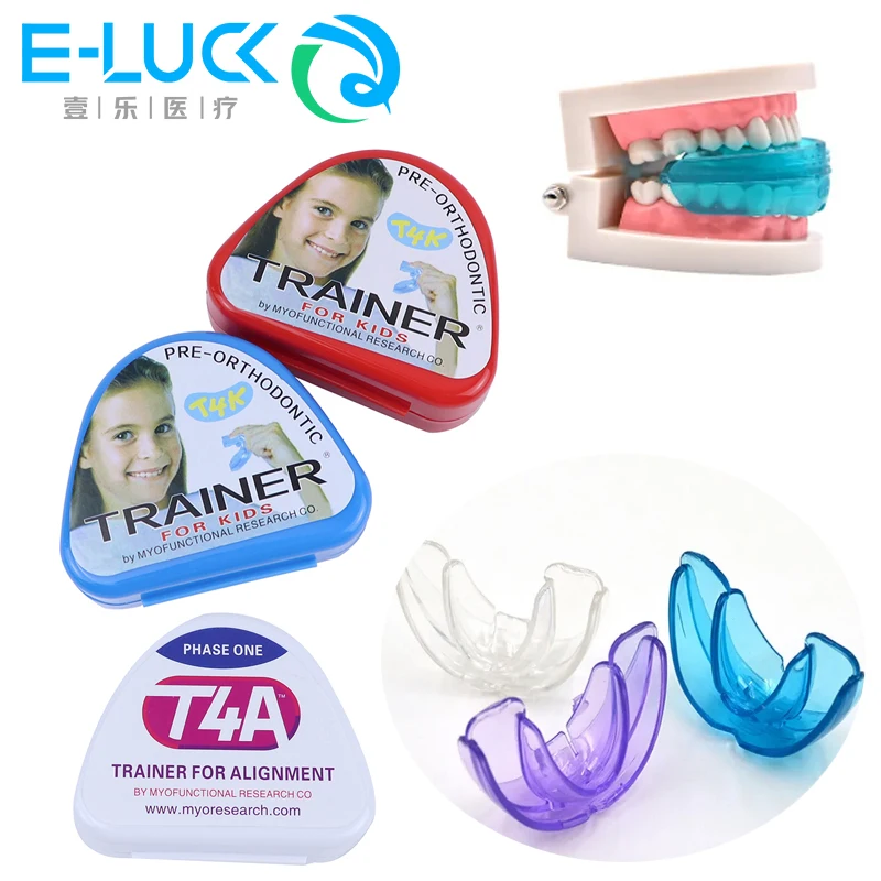 Dental Orthodontic Brace Children Dental Tooth Orthodontic Appliance Trainer for Kids Teeth Alignment Braces Mouthpieces Phase