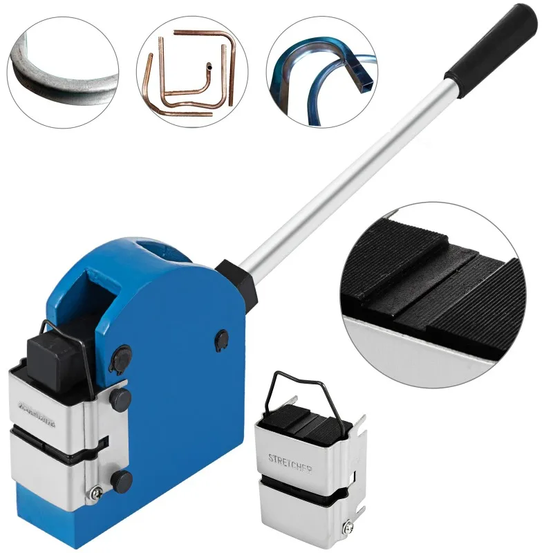 Sheet Metal Shrinker and Stretcher Kit with 2Jaws 1Housing Compound Lever 2 in 1 Manual Shaping Bending Forming Machine