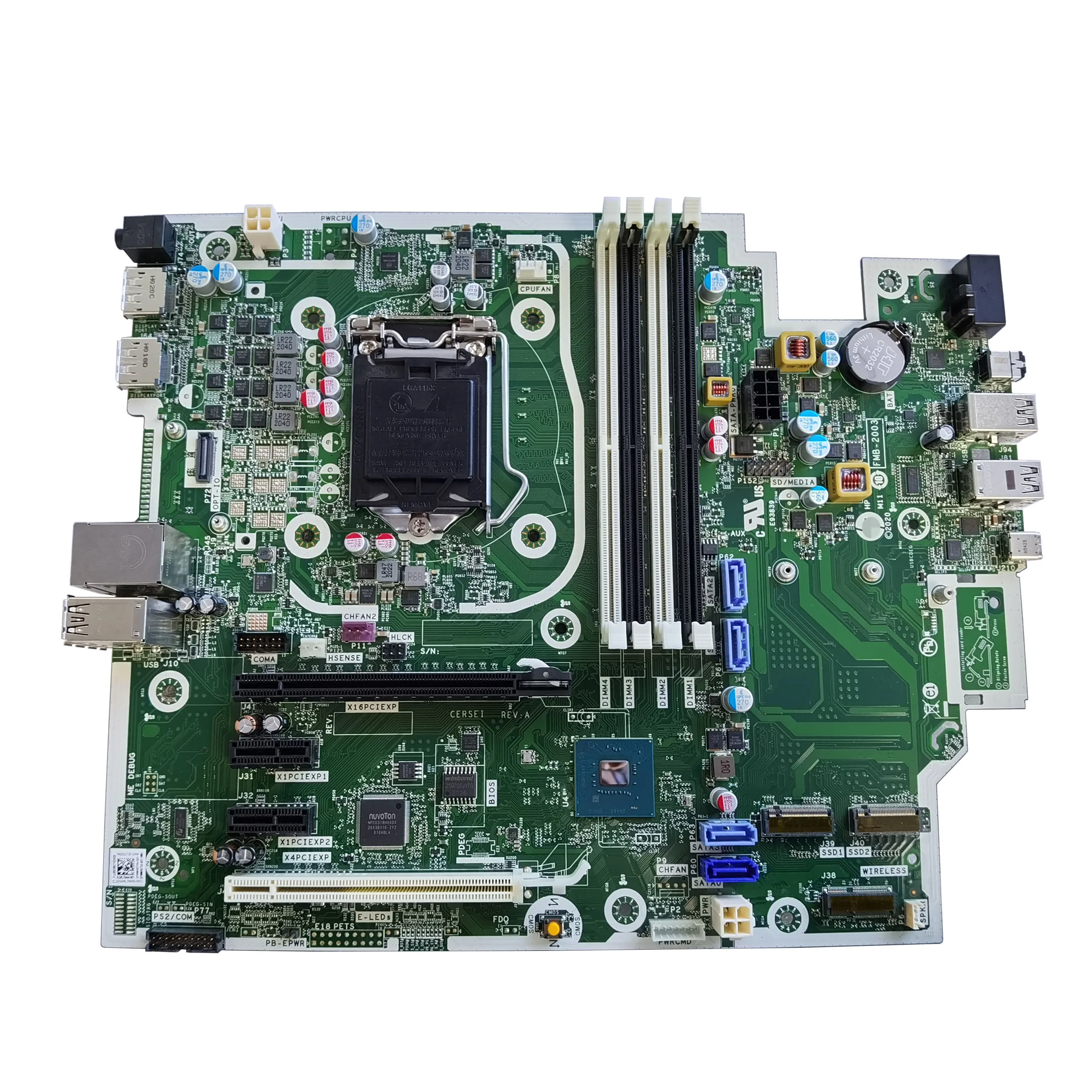 Imagem -06 - Placa-mãe Usada para hp Elitedesk 800 880 g6 Twr M08759001 L76450-001 Fmb2003 Q470 Lga1200 Ddr4 100 Testado