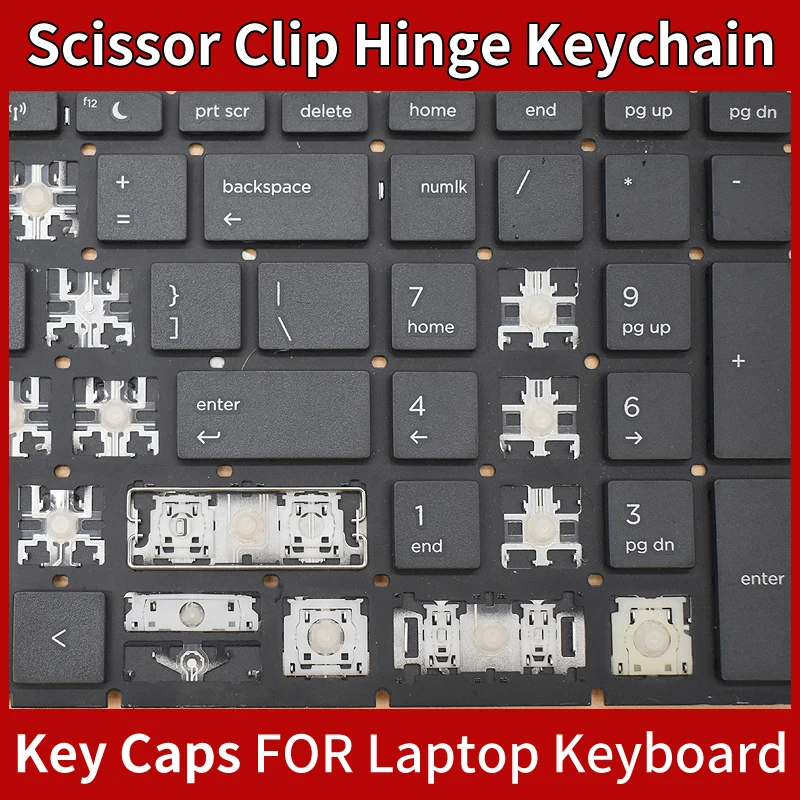Replacement Keycap Key Cap Scissor Clip Hinge For HP PROBOOK 470 G5 450 G5 455 G5 650 G4 650 G5 KeyCap Hinge