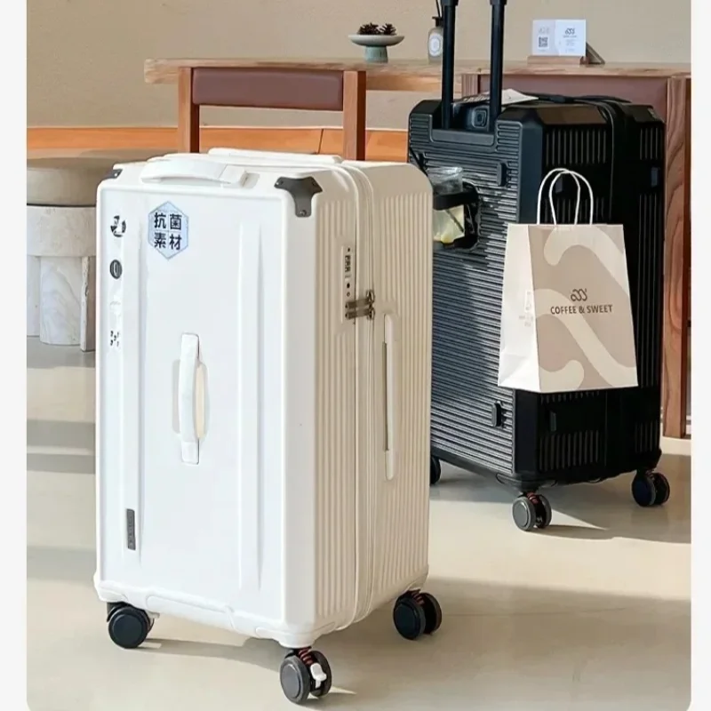 Luggage Box Universal Wheels Thickened Trolley Box Travel Box Women Men Trunk Travel Suitcase Zipper Design 28 Inch