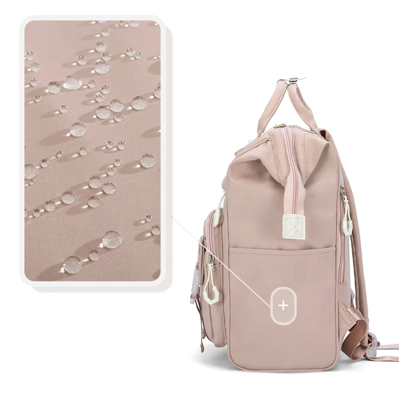 Women Schoolbag2026 New Style Preppy Backpack Large Capacity For High School Junior High Middle School Students