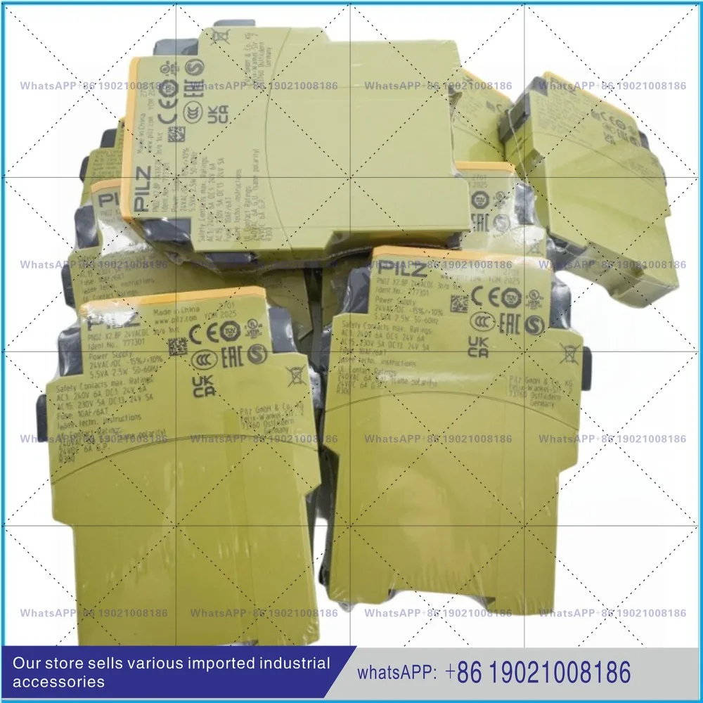 Pilz relay 777301/777302/302PNOZX2.8P24VACDC3n/o1n/c