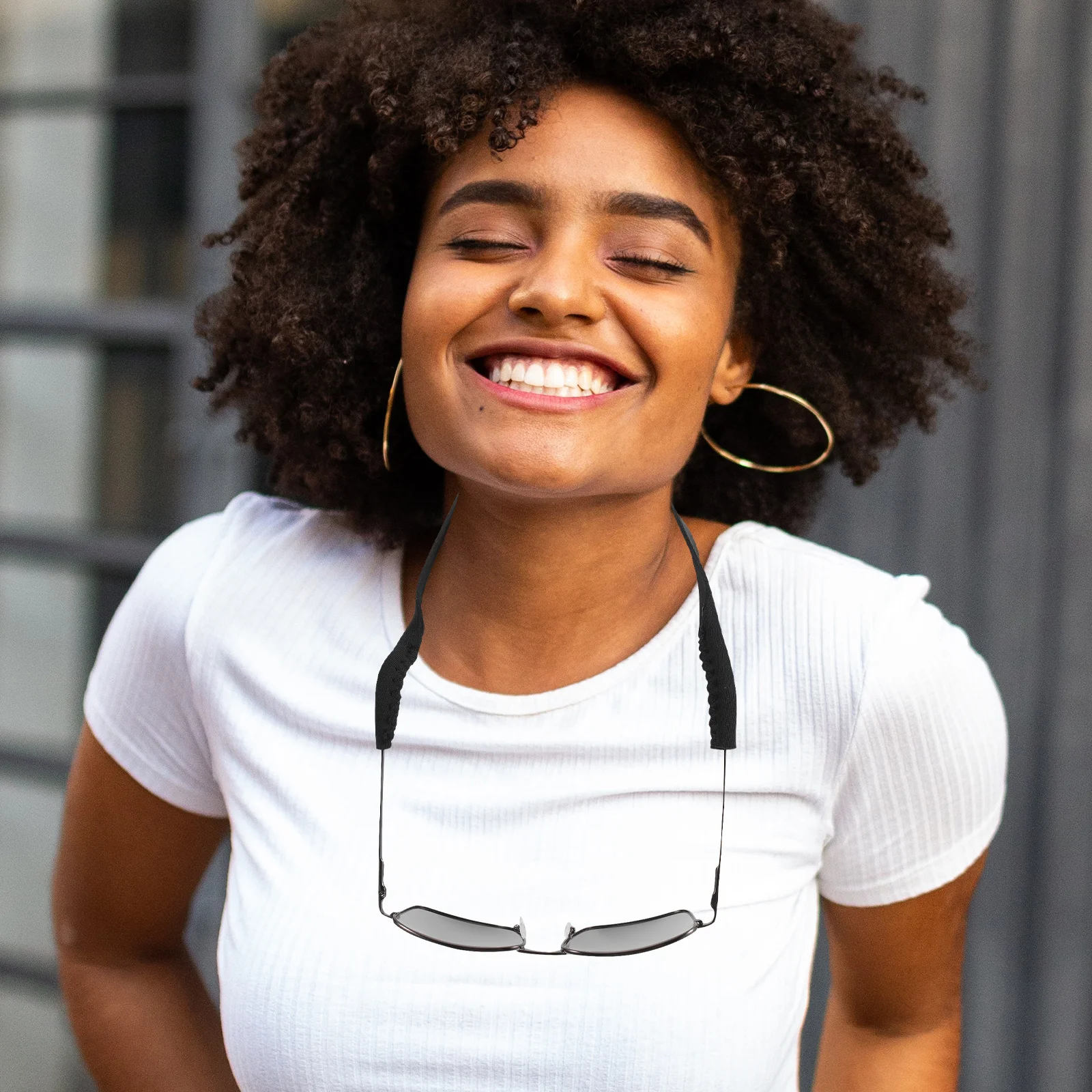 

6Pcs Glasses Strap for Sports Adjustable Eyewear Lanyard Retainer Lightweight Wear-Resistant Eyeglass Cord for Active Lifestyle