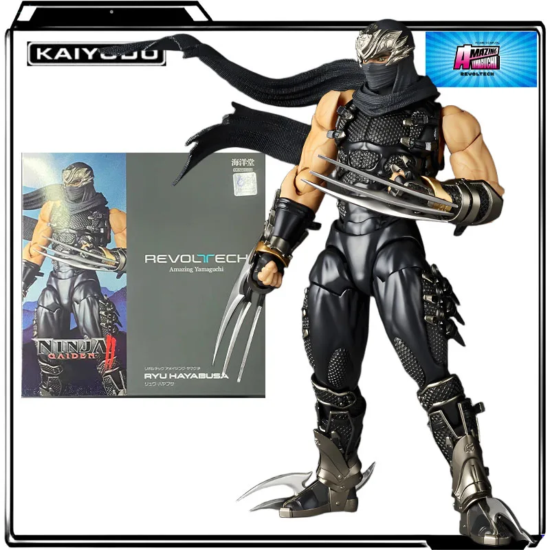 

Kaiyodo оригинальные AMAZING YAMAGUCHI Ryu Hayabusa аниме фигурки игрушки для мальчиков Рождественский подарок Коллекционная модель украшения