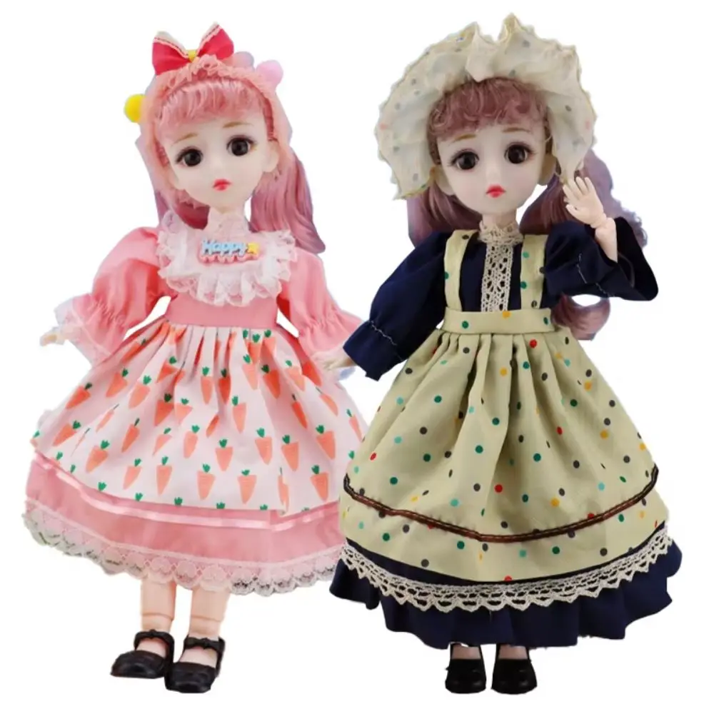 1/6 SD 30 cm bambola Bjd con vestiti capelli lunghi con parrucca trucco principessa vestire bambole BJD snodabili occhi attraenti