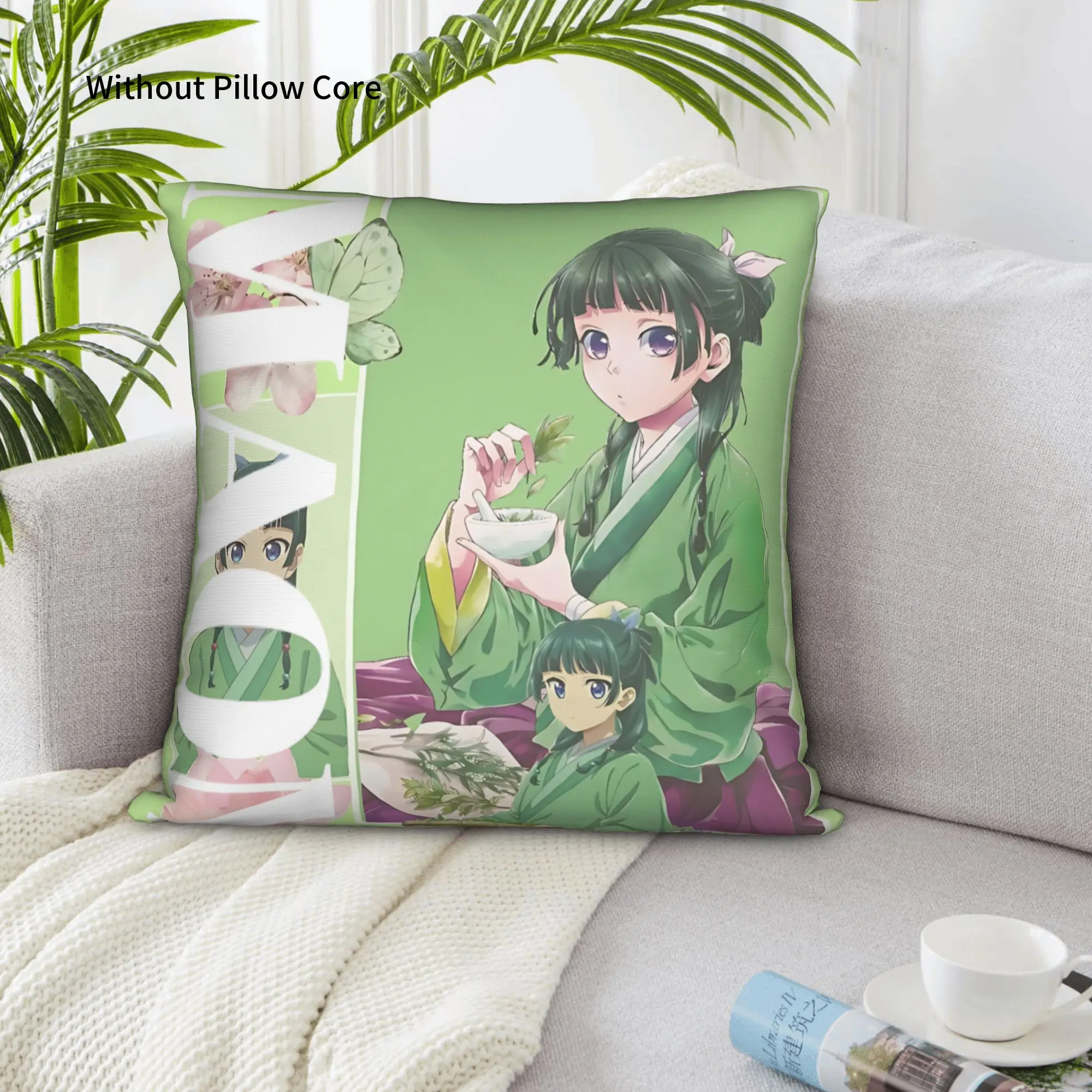 1PC The Apothecary MAOMAO Pillow Case Home Decor Items Double-Sided Printing  Sofa Cushion Bedroom Bedside Pillow