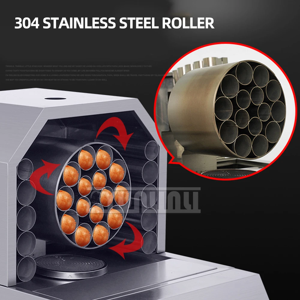 Fully Automatic Gas Rotary Sausages Machine Commercial Hot Dog Roasting Machine Multifunctional