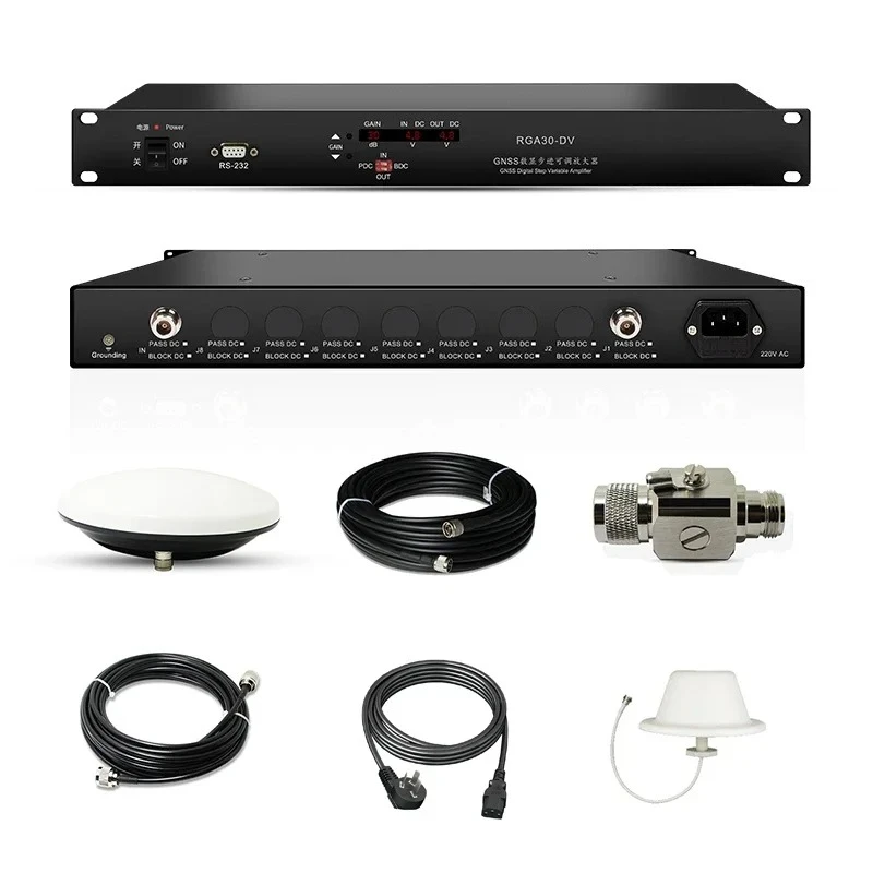 Rackmout Digital Gain Adjustable GPS and GNSS Repeater kit  GNSSRK-M-RDV