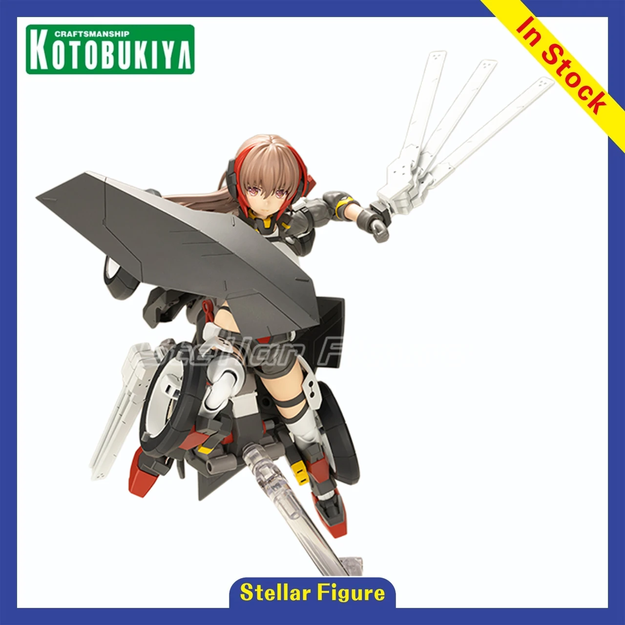 【SF】Em estoque original kotobukiya quadro braços menina nove estilos de lobo exorcismo figuras coleção animação presente