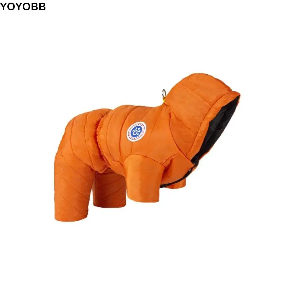 

Dog Jumpsuit Waterproof Dog Down Jacket Windproof Warm Four Legged Dog Clothing Thickened Dog Suit Outdoor