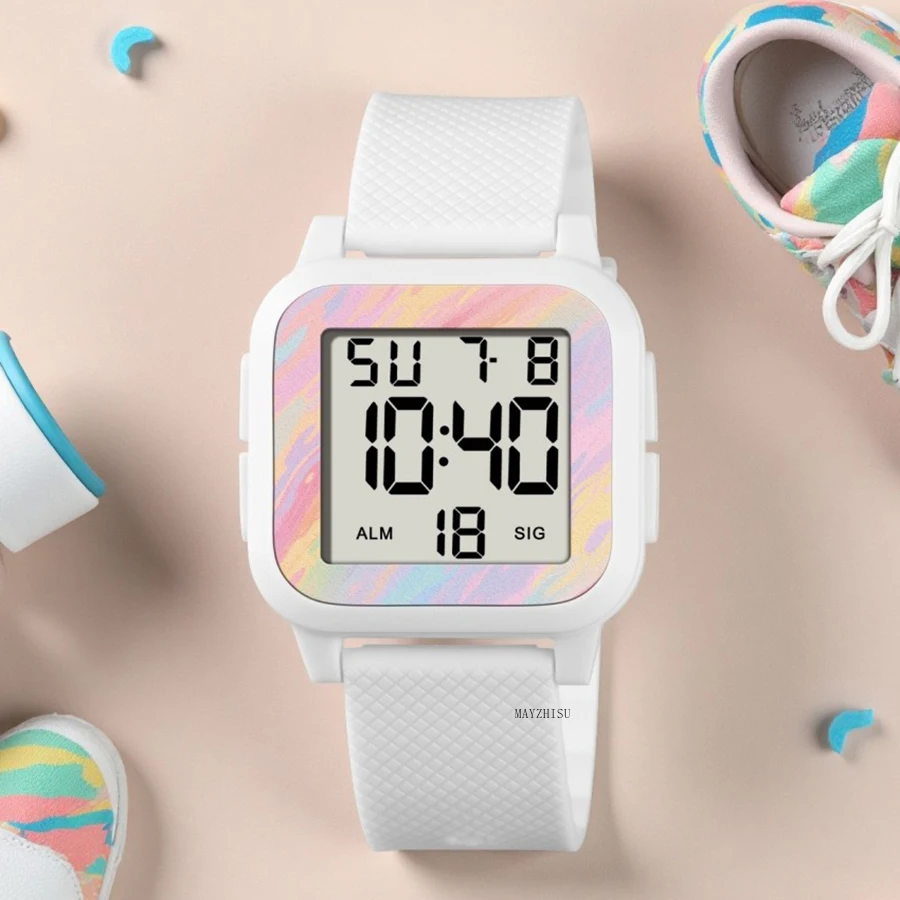 Sports Men Women Watches Alarm Clock Waterproof Luminous Digital Military Electronic Wristwatch for Boys Girls Student
