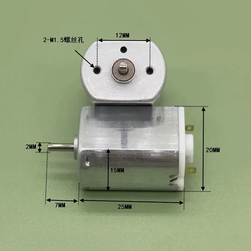 High Speed Carbon Brush Mini 130 Motor FF-130SH DC 6V-24V 24000RPM