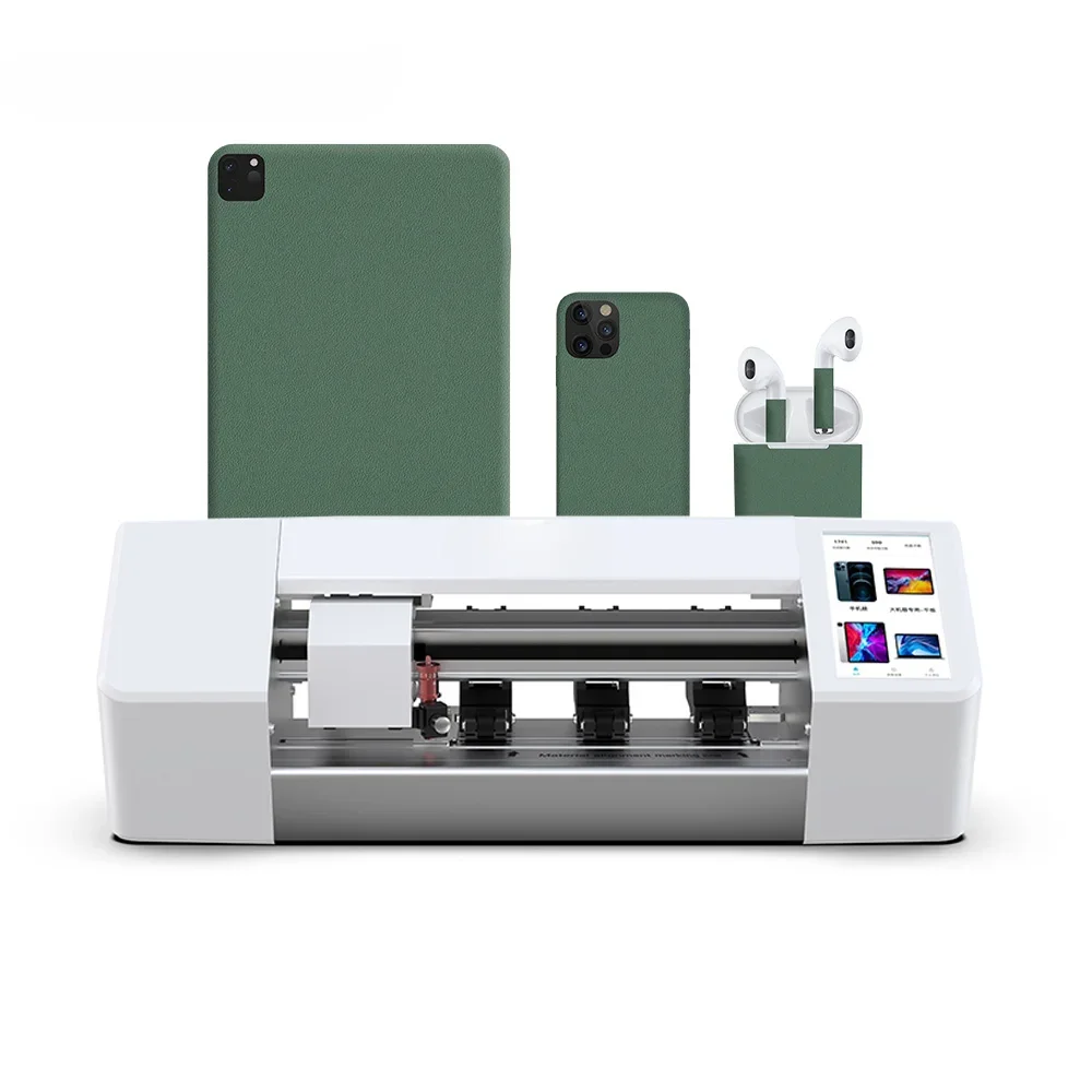 advanced technology mobile phone screen protector laser film cutting machine plotter for iphone ,for samsung