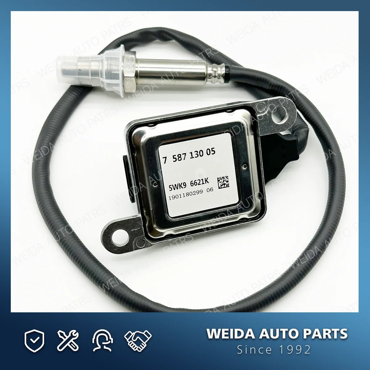 5WK96621K 758713005 11787587130 For NGK Probe Nox Sensor  Chip For BMW E81 E82 E87 E88 E90 E91 E92 E93 LCI N43 116i