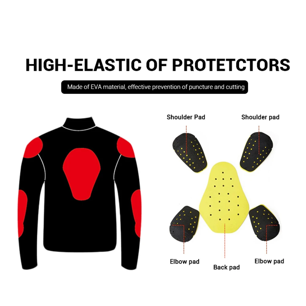 DUHAN Motorcycle Jacket Men Chaqueta Moto Motocross Jacket Windproof Motorcycle Racing Jacket With Remove Linner view 3