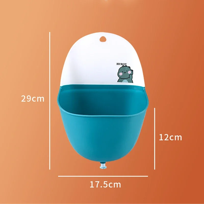 New Boy Pee Toilet Cartoon Infant Bathroom Wall-Mounted Urinal Kids Toilet Urinal Foldable Baby Potty Training Kids Travel Potty