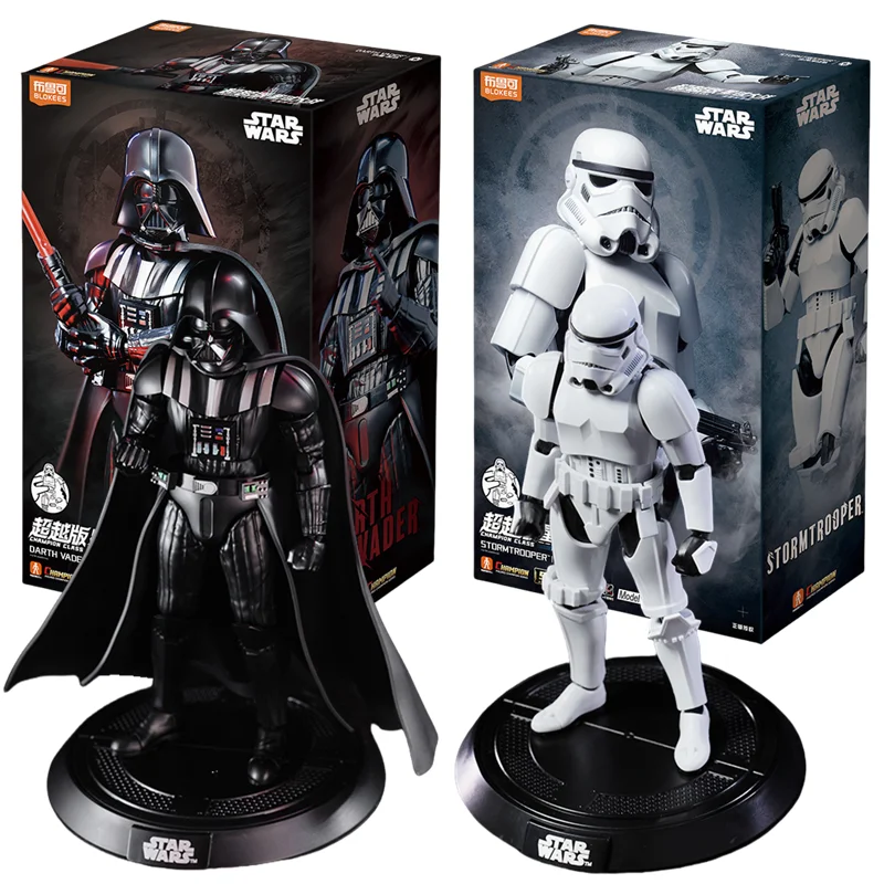 blokees-star-wars-figurine-d'action-dark-vador-trooper-fonce-stormtrooper-anime-collection-jouets-modele-pour-enfants-cadeau
