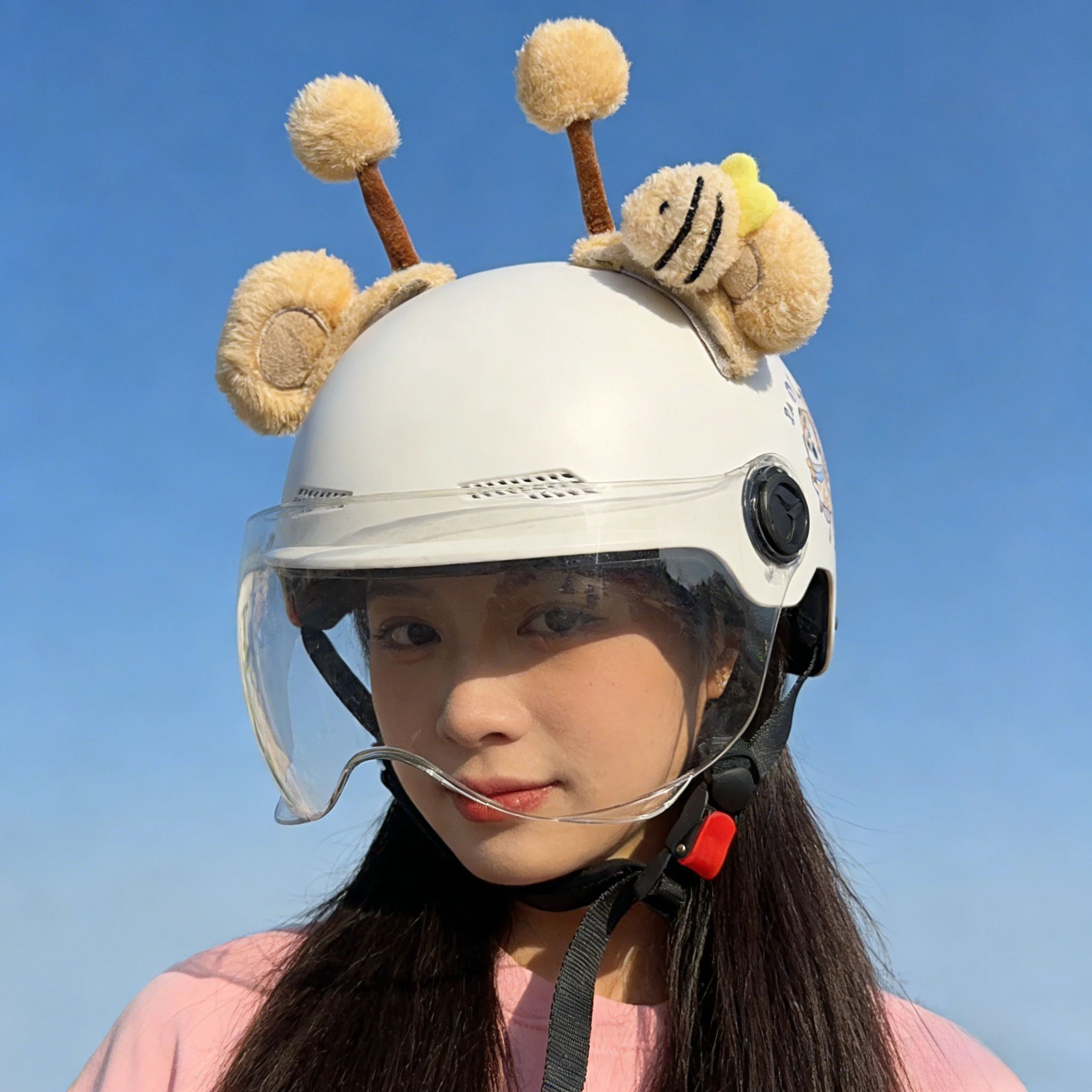 

Аксессуары для шлема Bee Helmet: забавные антенны на липучке для велоспорта (для детей и взрослых, шлем в комплект не входит)
