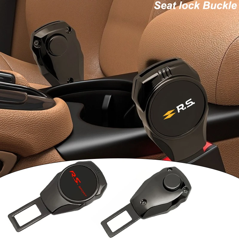 Extension de ceinture de sécurité de voiture, boucle de verrouillage, accessoires de prise pour Renault RS Sport Megane 3 4 2 Clio 5 lignes Sandero Scenic
