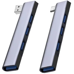 USB 3.0 Hub USB Hub Dock Type C 3.1 4 Port Multi Splitter Adapter OTG 5G High Speed For PC Laptop Macbook Pro USB 3.0 2.0 Ports