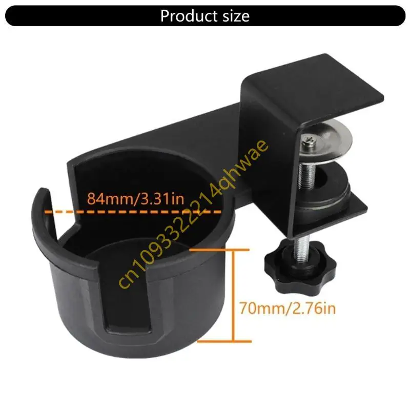 

Desk Cup Holders Clip Cup Organizers Rack Adjustable Table Drink Holders Table Cup Holders Clamp Desk Bottle Holders