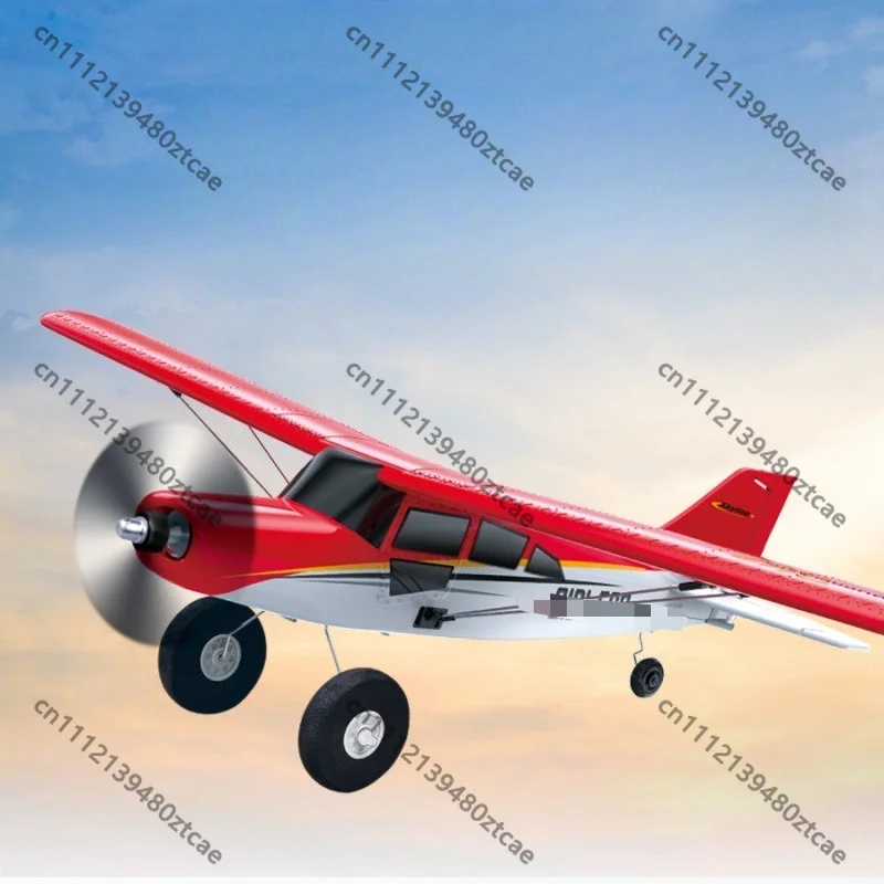 4CH Brushless RC Plane 2.4G LED Light Off-Road Fixed Wing Glider Beginner Training Toy