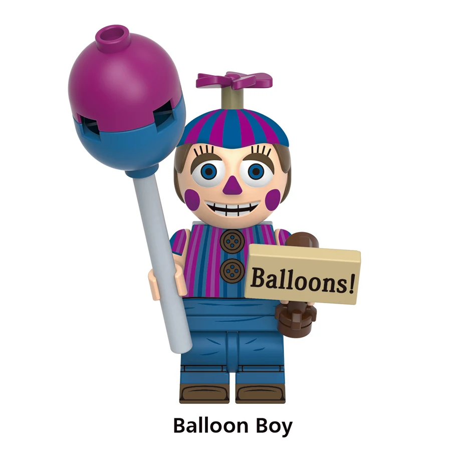 1 Stück Five Nights At Freddy's FNAF Spiele Mini-Actionfiguren Bausteine Zubehör Spielzeug für Kinder – Detail 9