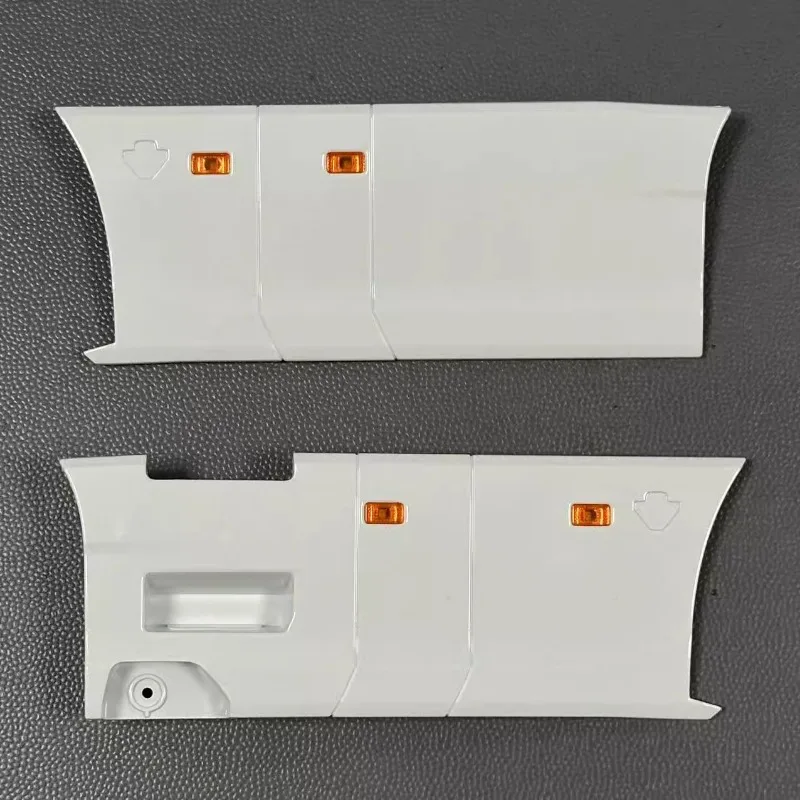 

Plastic ABS Side Skirt Light Board Accessories for 1/14 Tamiya RC Truck Trailer Tipper Scania 770S R470 R620 DIY Car Parts