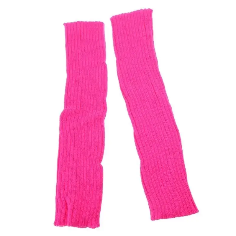 39BD – accessoires Costume des années 80 pour femmes, gants en résille pour robe soirée rétro des années 80, jambières, à