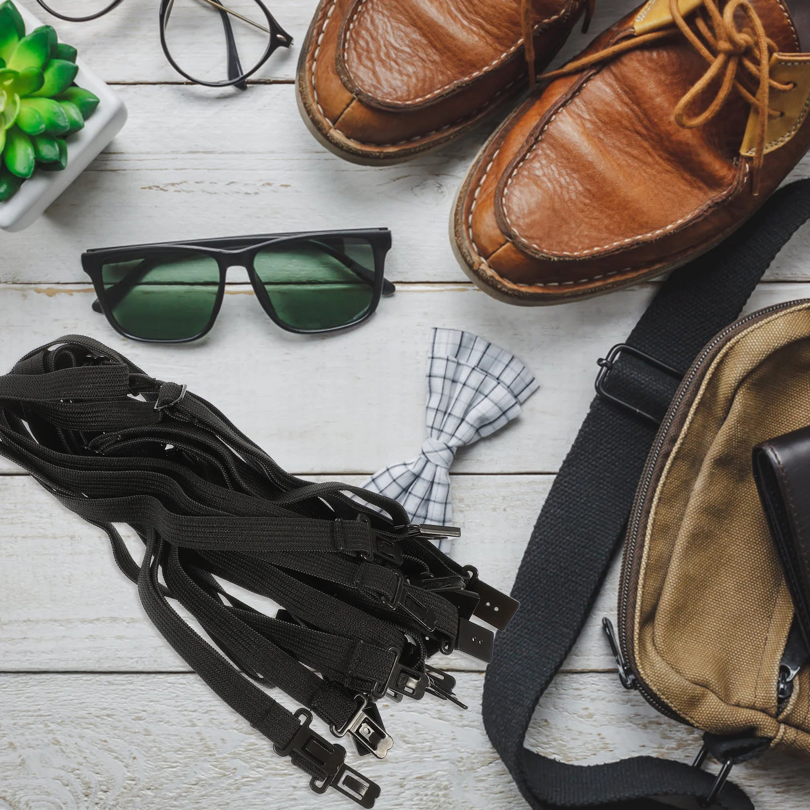 10Pcs Wear-Resistant Elastic Strap for Bow Knot Comfortable Adjustable Band DIY Party Accessories Dressup Convenient Solution