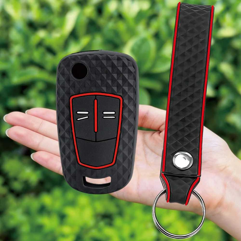 Car Remote Key Cover Case Shell Keychain for Opel Vauxhall Astra J Corsa D Insignia Vectra C Zafira Signum Accessories 2 Buttons