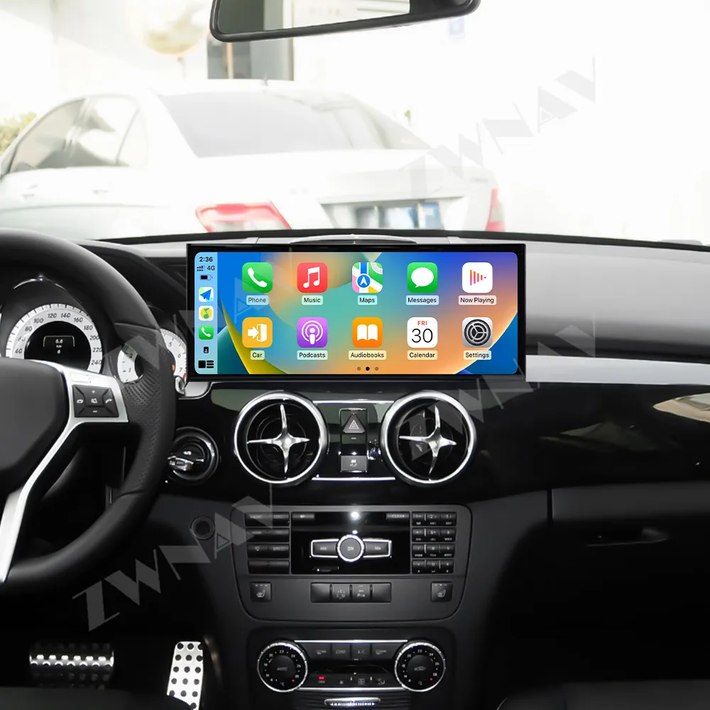 

Android auto touch screen 15.8” For Mercedes GLK X204 2013-2015 navigation carplay multimedia player radio wireless head unit