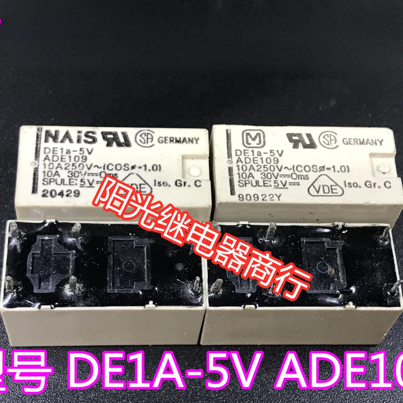 （Brand New Original）1pcs/lot 100% original genuine relay:DE1A-5V ADE109 5VDC 6pins power relay