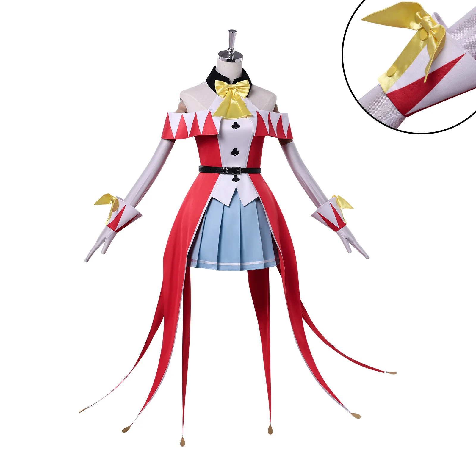 Luce Rubis The Exiled Heavy Knight Style Clown Cosplay Full Costume Women Cos Anime Halloween Party Stage Carnival Convention view 2
