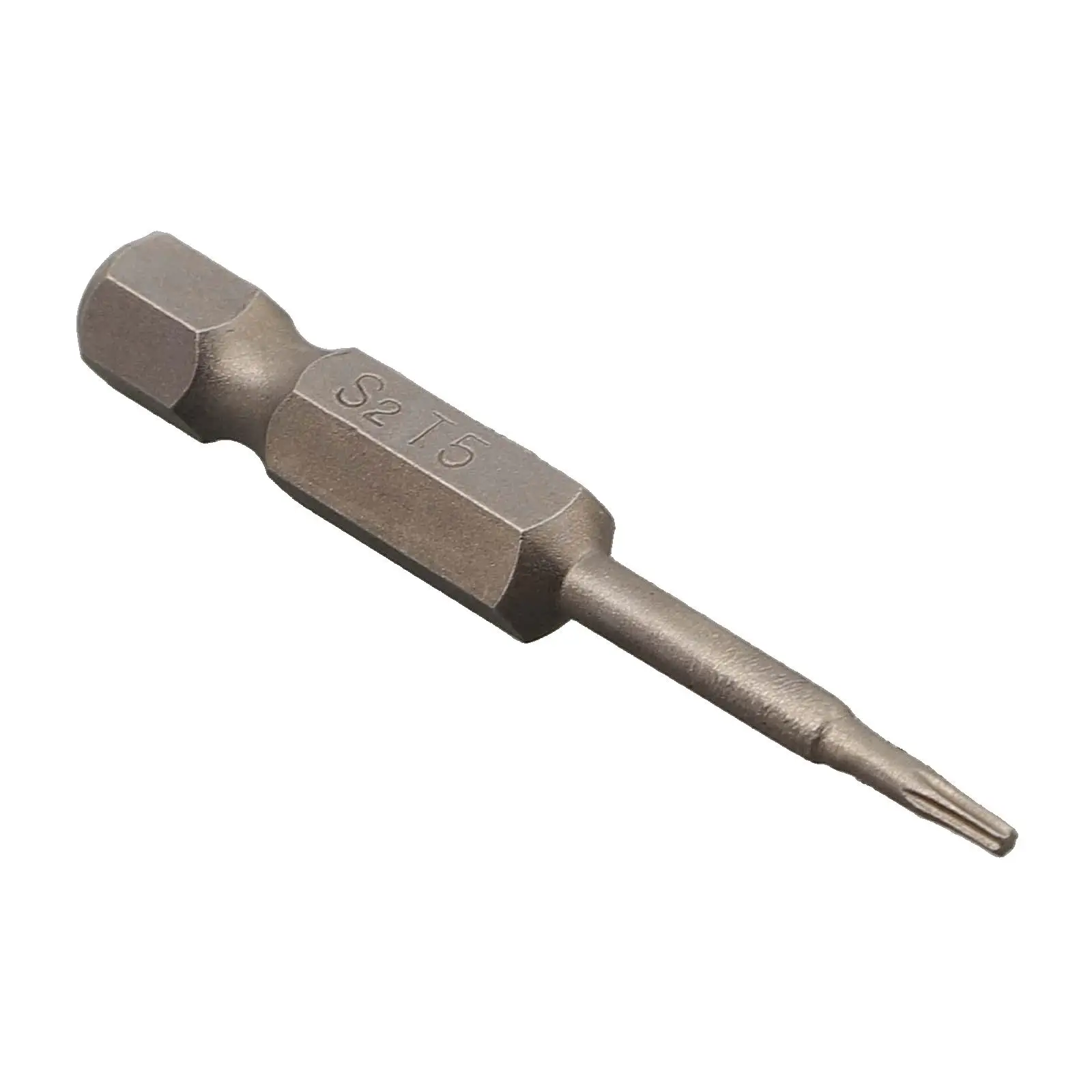 1pc 50mm Torx Screwdriver Bit With Hole T5 Torx T7 T15 T20 T25 T27 T30 1/4Inch Hex Shank Electric Screw Driver Star Bit Set