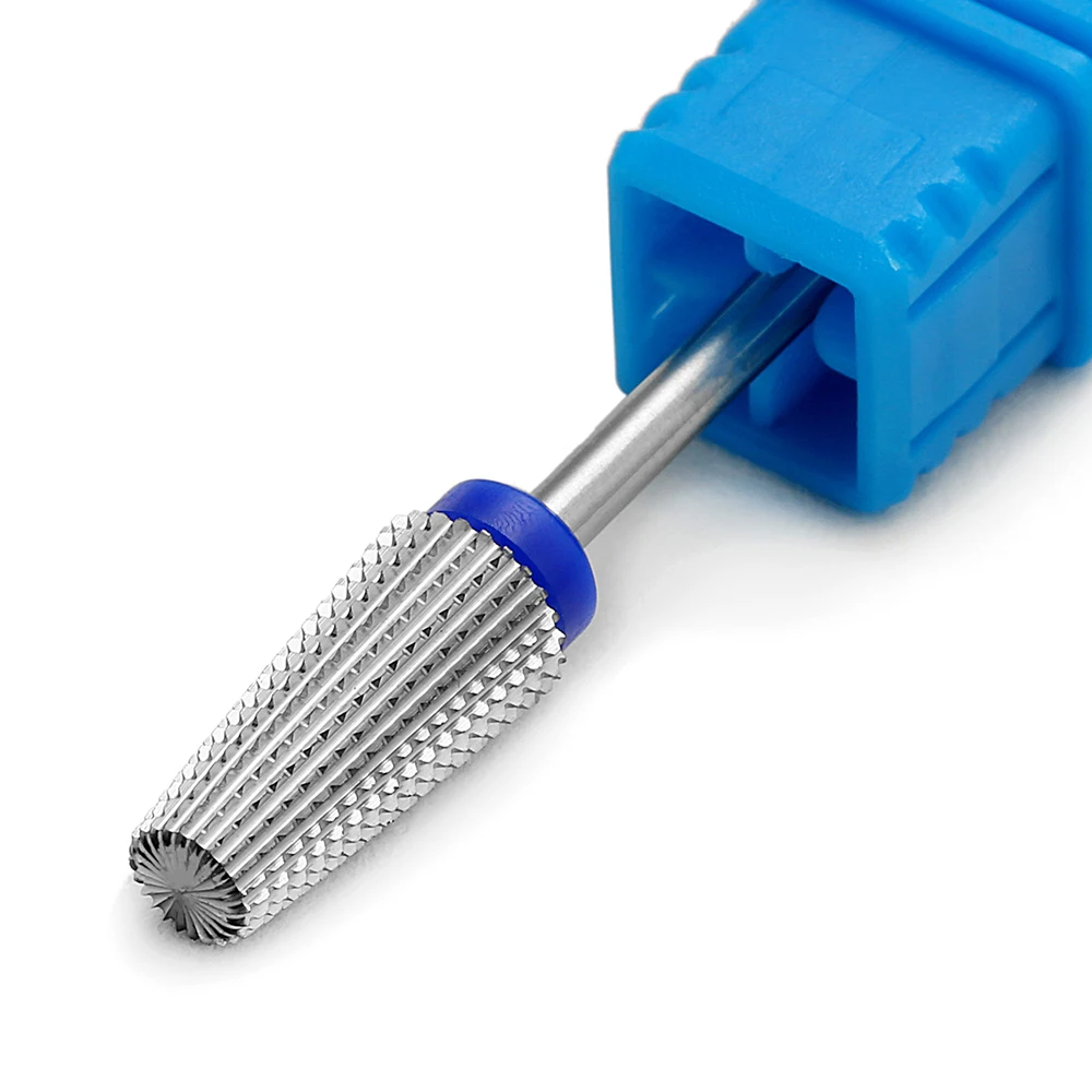 5 في 1 مدبب كربيد مسمار لقمة ثقب مع قطع 2 طريقة التدريبات كربيد قاطعة المطحنة ل مانيكير إزالة هلام مسمار الملحقات