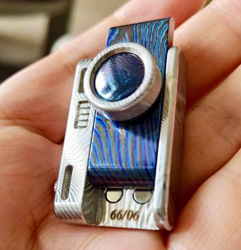 Used EDC Wanwu Zircuti Camera Mini Stress Relief Toy Pocket Toy Fidget Slider Decompression Toy For Adult