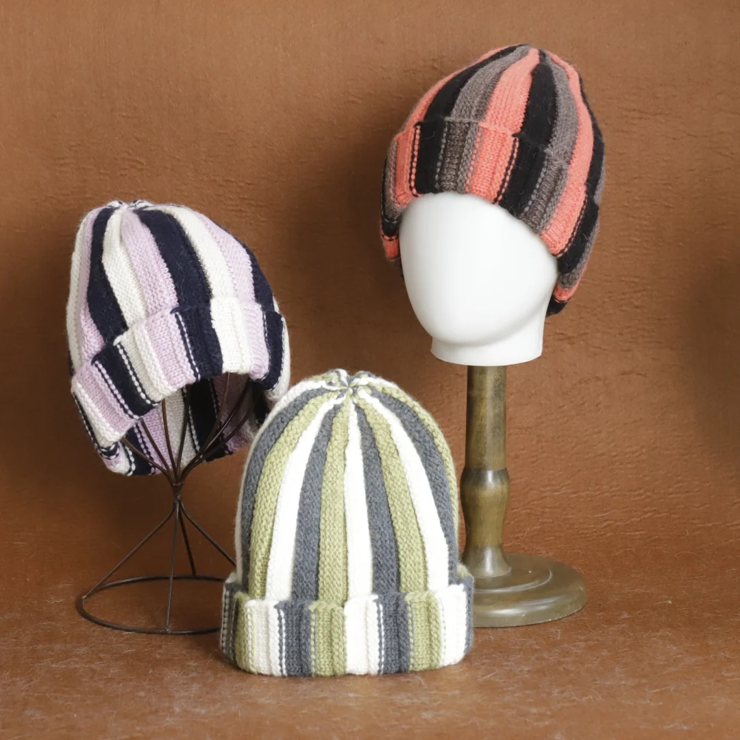 2026 NEW Y2K Alpaca Wool Blend Knitted Beanie for Women Soft Solid Winter Warm Cold Hat, Korean Ins Style Multi Colors
