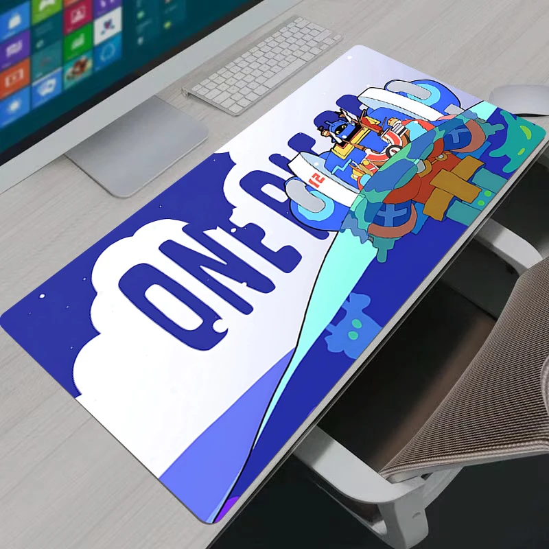 Japan Game Anime Een Stuk Logo Muismat Computer Laptop Toetsenbord Muis Mat Grote Muismat Toetsenborden Gamers Decoracion Bureau Mat