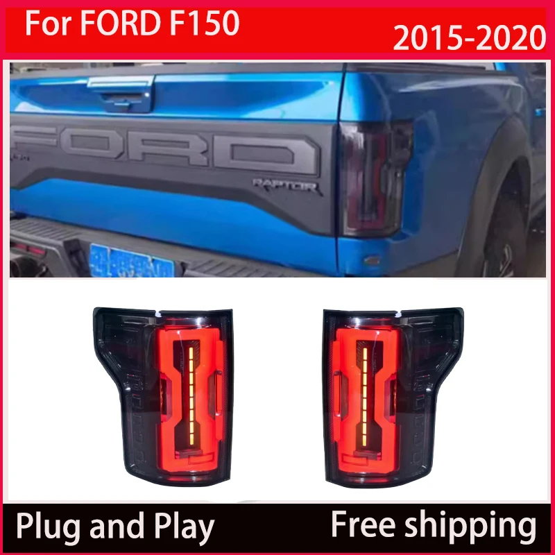 

Автомобильный светодиодный задний фонарь для FORD F150 2015 2016 2017 2018 2019 2020 пикап Raptor аксессуары системы автоматического освещения