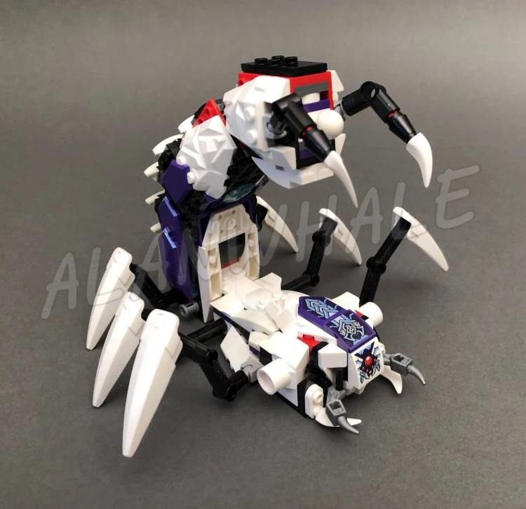 1098 قطعة قرد كيد العظام شيطان Scuttler العناكب العقرب يتوهج في الظلام 60130 مجموعات مكعبات البناء متوافقة مع النموذج #4