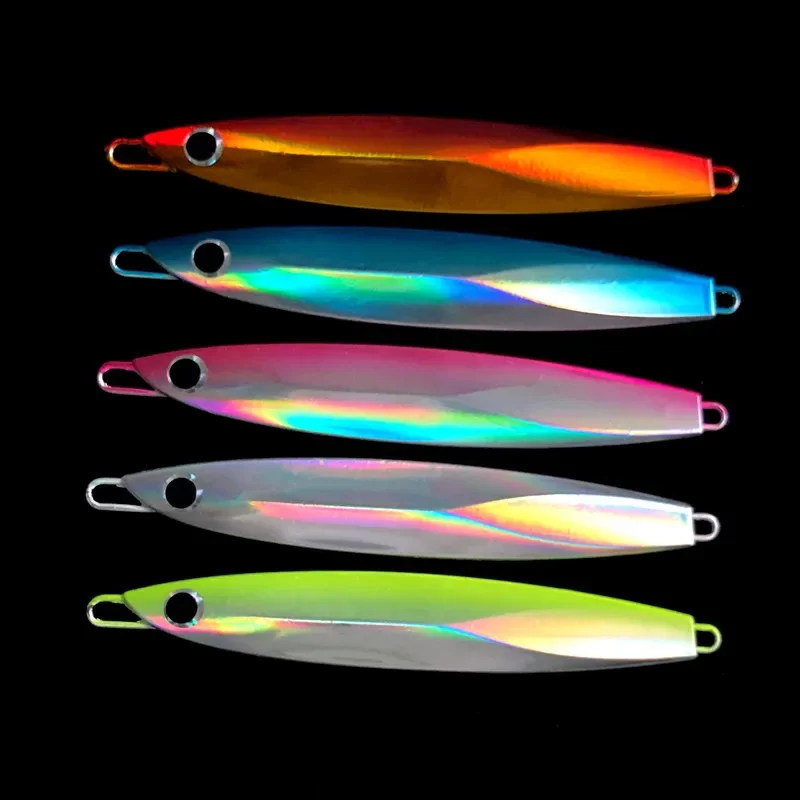 Metal Spoon High Quality VIB artificial bait boat fishing lures Metal fish lure 40g 60g 80g 100g knife Jigging