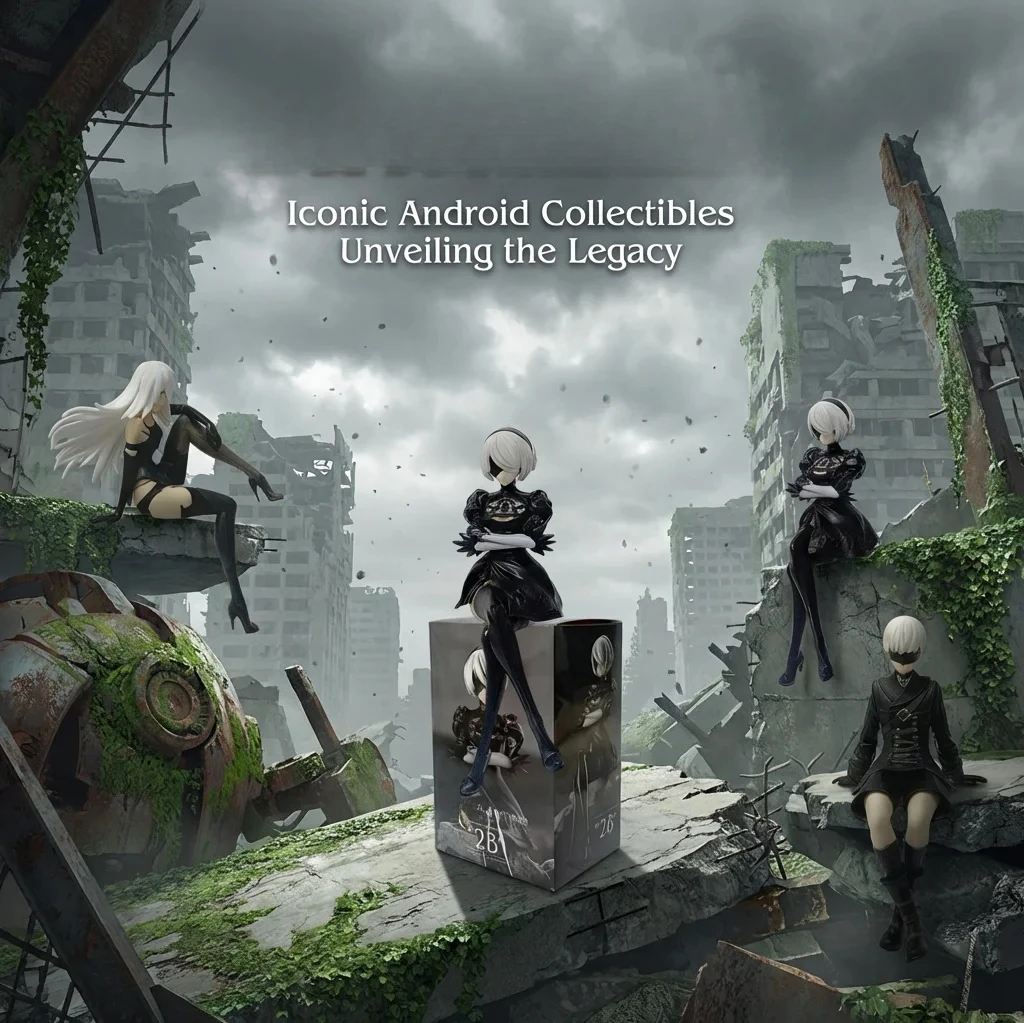 Boneco de Anime Original SEGA Nier:automata Ver1.1A 2B Yorha No. 15cm 2 Figuras Colecionáveis Premium Chokonose Tipo B em PVC